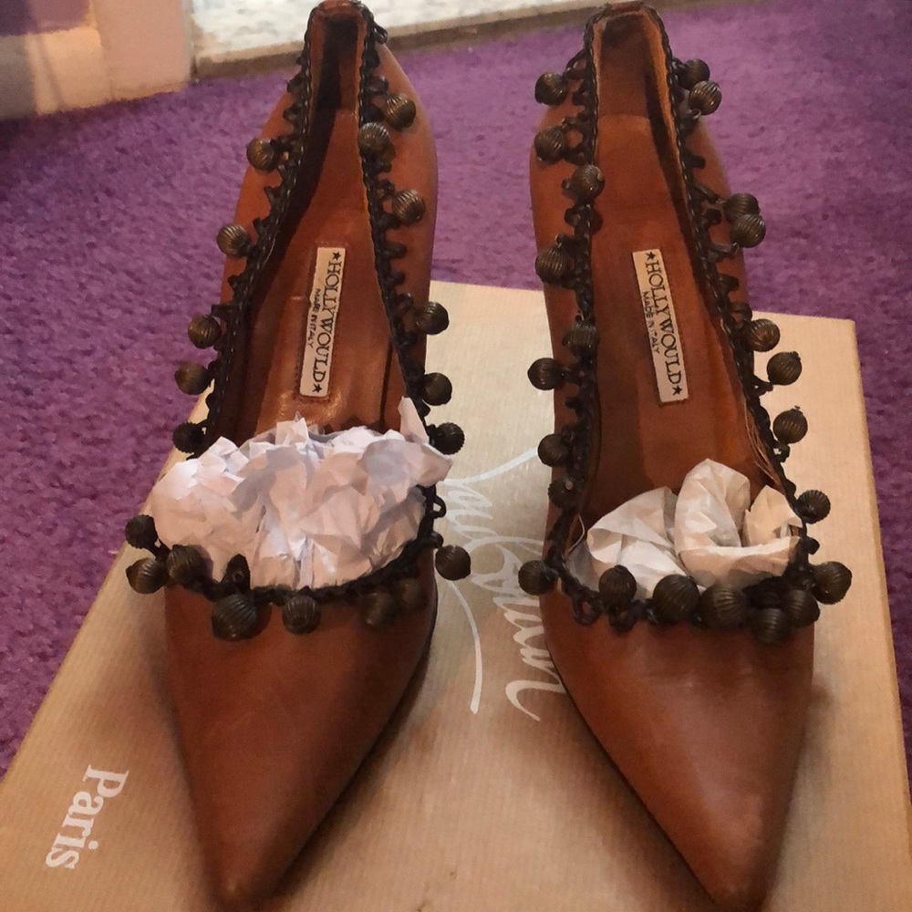 Italian made Hollywould shoes